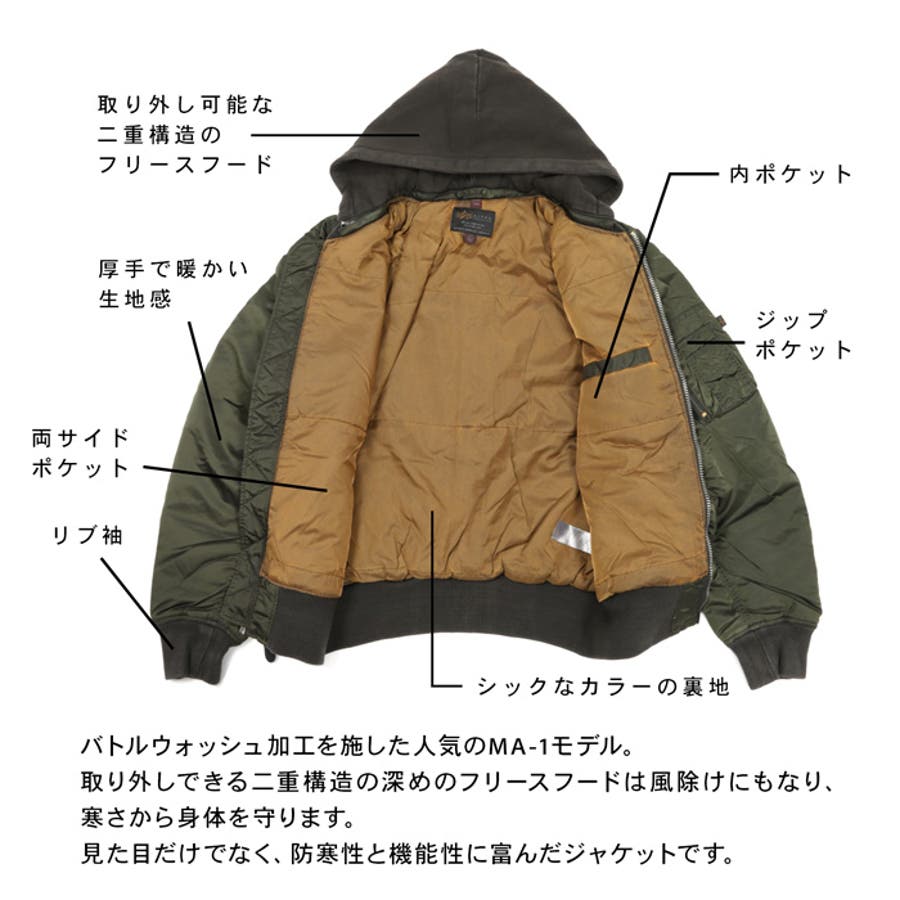 アルファインダストリーズ MA 1[品番：PVCW0000797]｜PROVENCE 