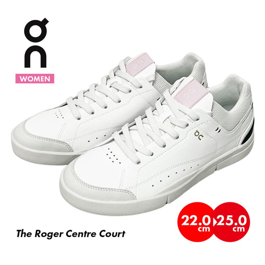 On オン Roger ウィメンズ 24cm Women's THE ROGER Spin | White | On