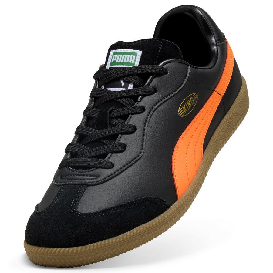 新品タグ付き　PUMA KING 21IT ブラック/オレンジ シューズ　27㎝ メンズ キング 21[品番：PUMW0008512]｜PUMA（プーマ）｜メンズ