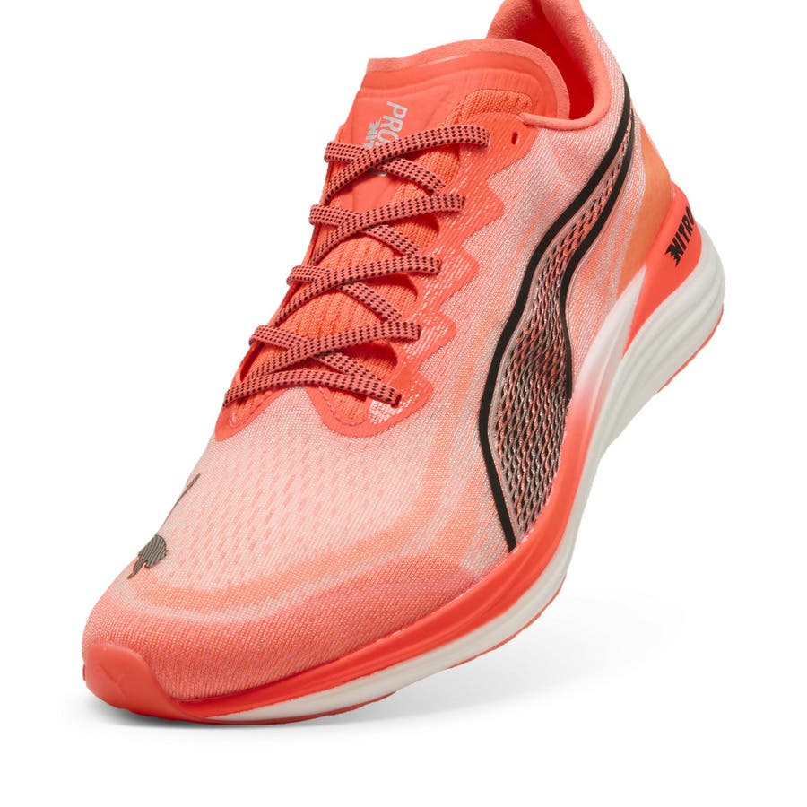 ぷぷ プロフ必読 メンズ プロピオ ニトロ ランニングシューズ[品番：PUMW0007902