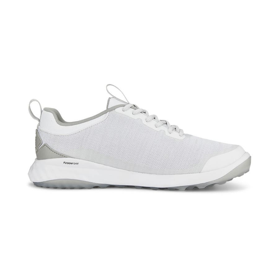 【新品】プーマ ゴルフシューズ スニーカー PUMA 未使用 メンズシューズ メンズ ゴルフ フュージョン プロ ラバーソール スパイクレス