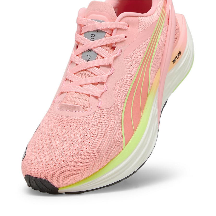 新品　PUMA ランダブルエックスニトロ2 ランニングシューズ　ピンク　23.5 プーマが女性に特化した厚底ランニングシューズ「RUN XX NITRO
