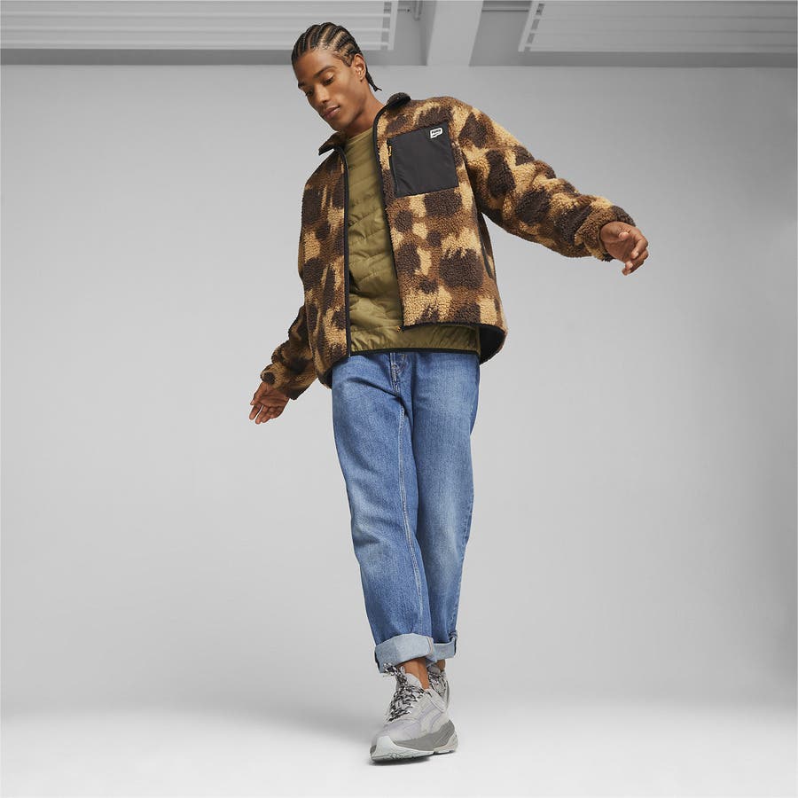 メンズ DOWNTOWN AOP シェルパ ジャケット[品番：PUMW0001353]｜PUMA