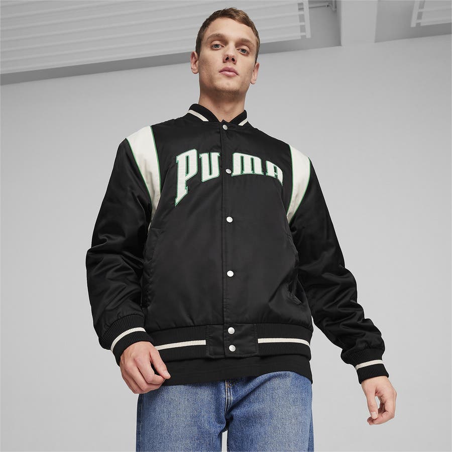ユニセックス フォー ザ ファンベース バーシティジャケット [品番：PUMW0001145]｜PUMA（プーマ）のメンズファッション通販｜SHOPLIST（ショップリスト）