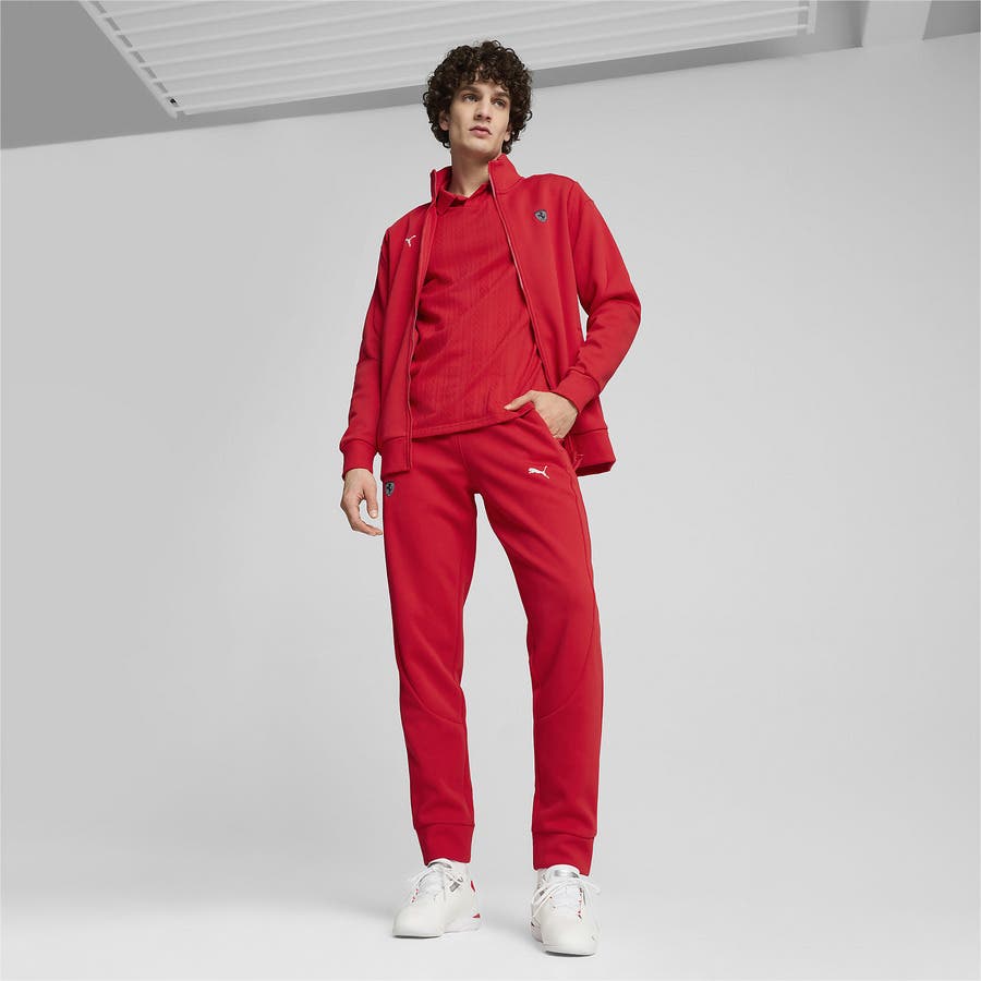 メンズ フェラーリ スタイル MT7 トラックジャケット[品番