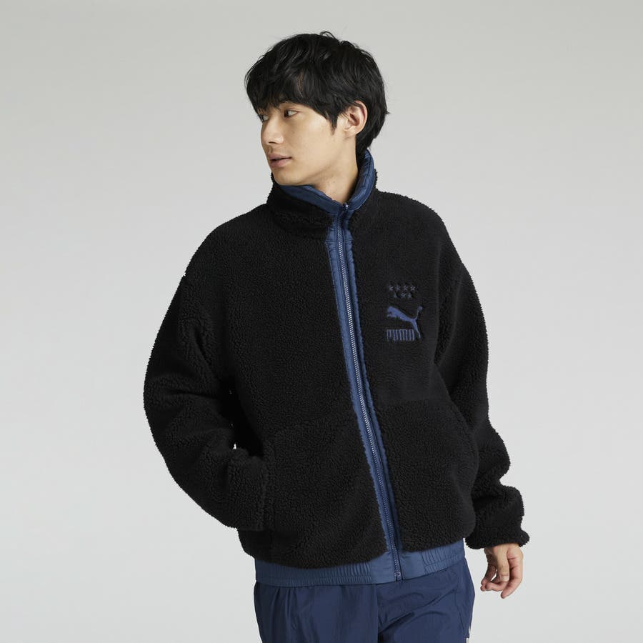 メンズ T7 リバーシブル ボア ジャケット[品番：PUMW0008449]｜PUMA