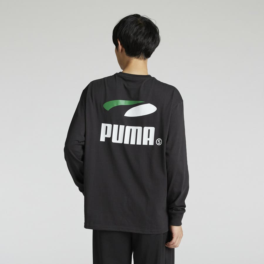 メンズ スケートボード PUMAS 長袖 Tシャツ 2[品番：PUMW0003190