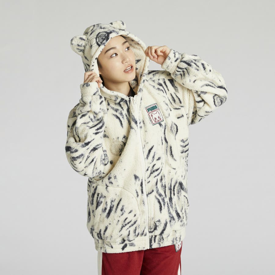 ユニセックス T7 NEKO-san T7 シェルパ フーディー[品番