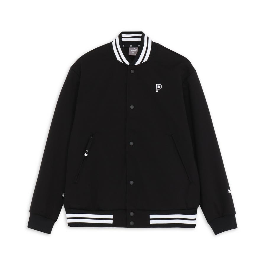 メンズ ゴルフ PC ストレッチ ウィンド ボンバー ジャケット[品番