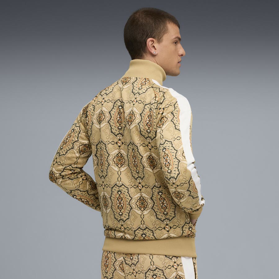 メンズ T7 ヴィンテージ プレップ トラック ジャケット[品番