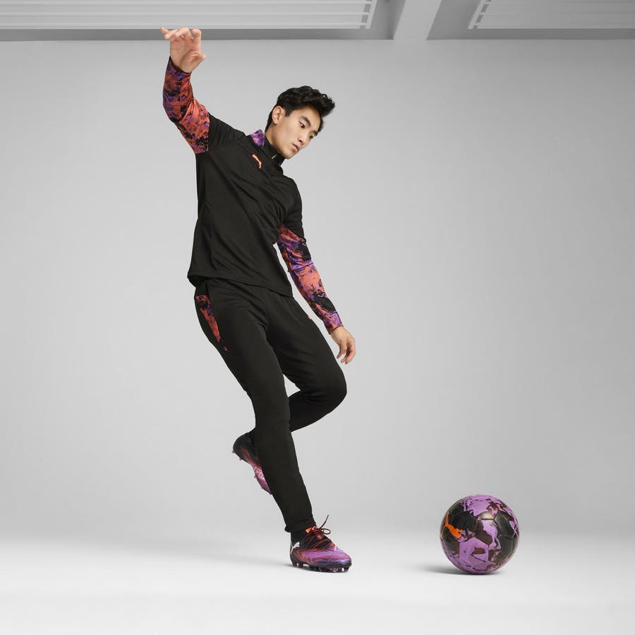 メンズ サッカー INDIVIDUAL CUP 1/4 ジップ トップ[品番：PUMW0006049
