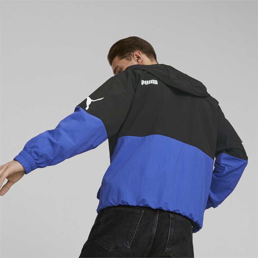 メンズ プーマパワー ハーフジップ フーデッド ウィンドブレーカー[品番：PUMW0005499]｜PUMA（プーマ ）のメンズファッション通販｜SHOPLIST（ショップリスト）