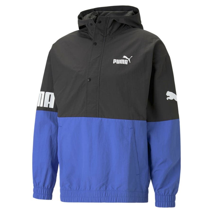 メンズ プーマパワー ハーフジップ フーデッド ウィンドブレーカー[品番：PUMW0005499]｜PUMA（プーマ ）のメンズファッション通販｜SHOPLIST（ショップリスト）