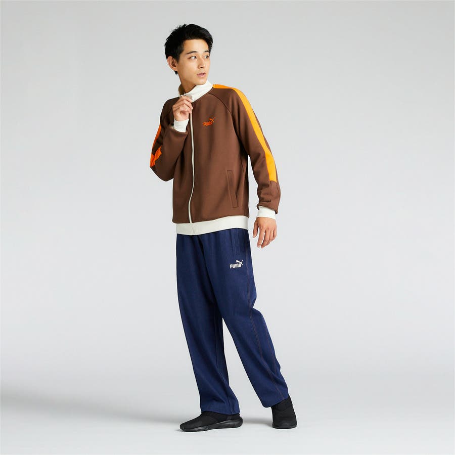 PGG ニットパンツ メンズ PGG】【直営店舗&公式オンライン限定】ポリエステルヤーンmm