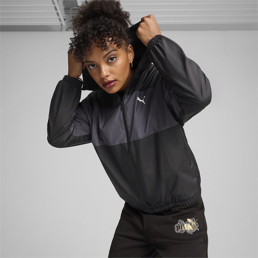 ウィメンズ メッシュ ライン ウィンドブレーカー[品番：PUMW0002561]｜PUMA（プーマ）のレディース ファッション通販｜SHOPLIST（ショップリスト）