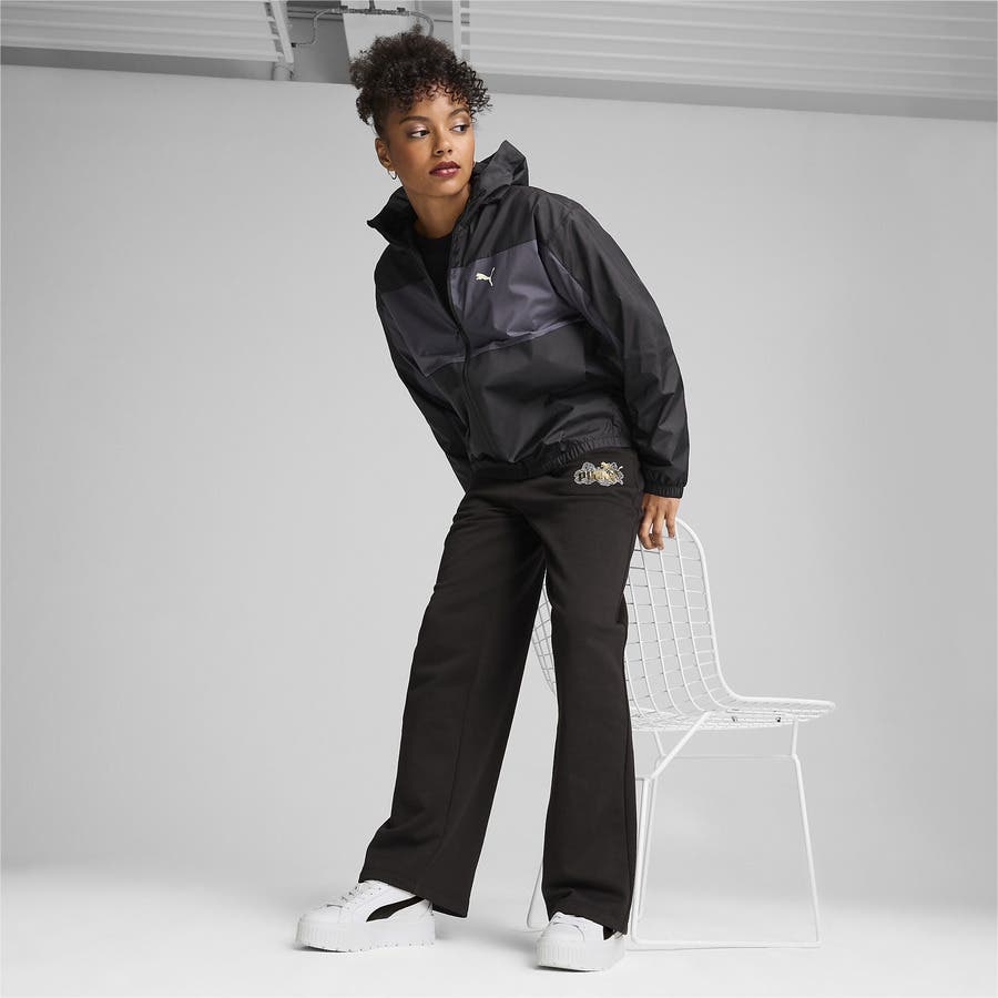 ウィメンズ メッシュ ライン ウィンドブレーカー[品番