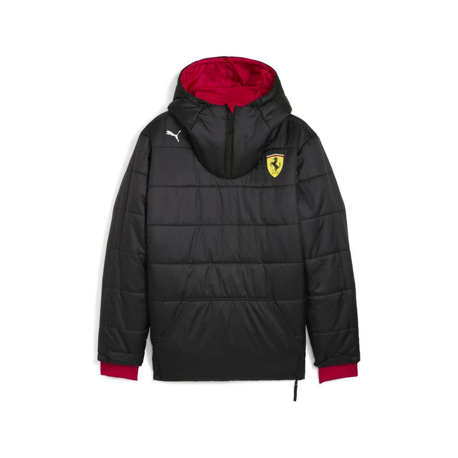 【PUMA】定価1.8万フェラーリ フード付き ジャケット　JPN Mサイズ Ferrari（フェラーリ） PUMA レース HDD スウェット ジャケット