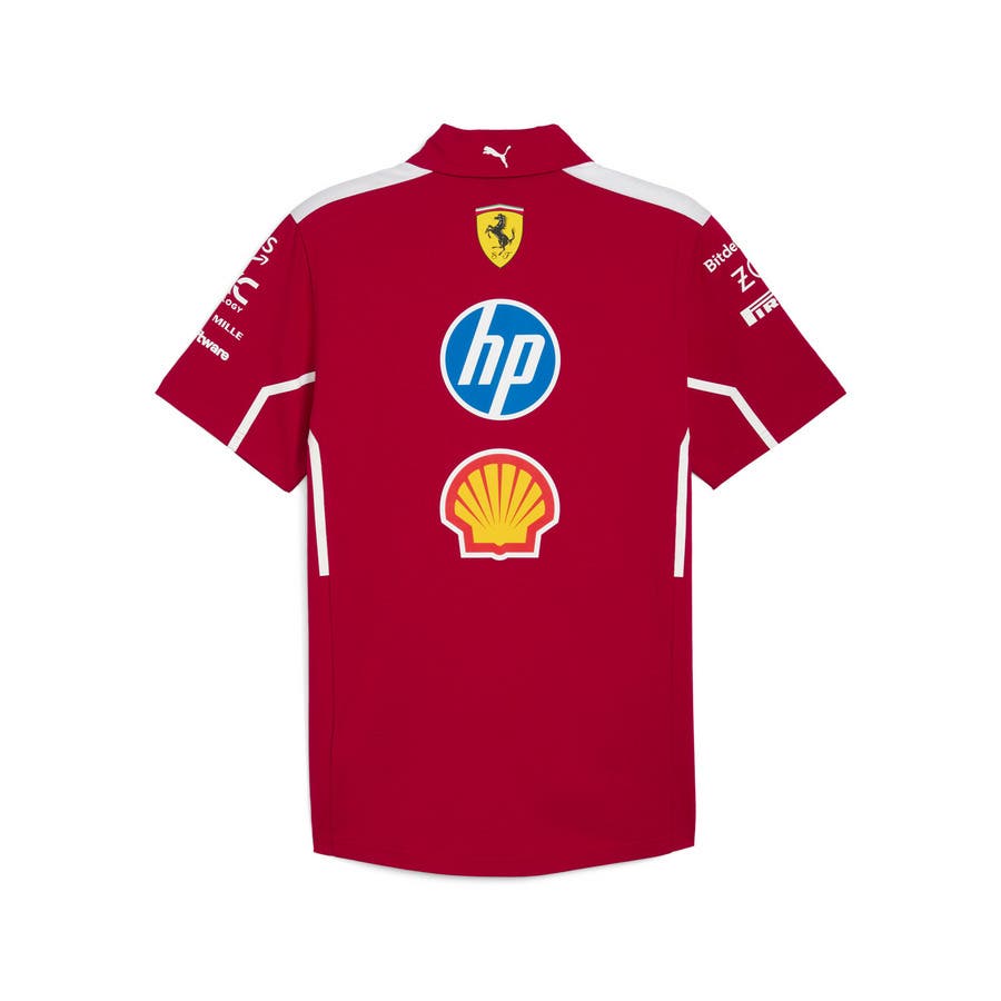 メンズ フェラーリ チーム 半袖 ポロシャツ SF Team Polo[品番