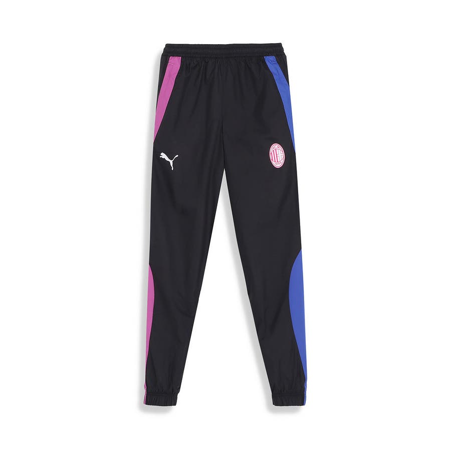 新品未使用品 ACミラン 23/24 プレマッチ ウーブン ジャケット＆パンツ PUMA ACミラン 裏メッシュ ACM 2023-24 プレマッチ ウーブン