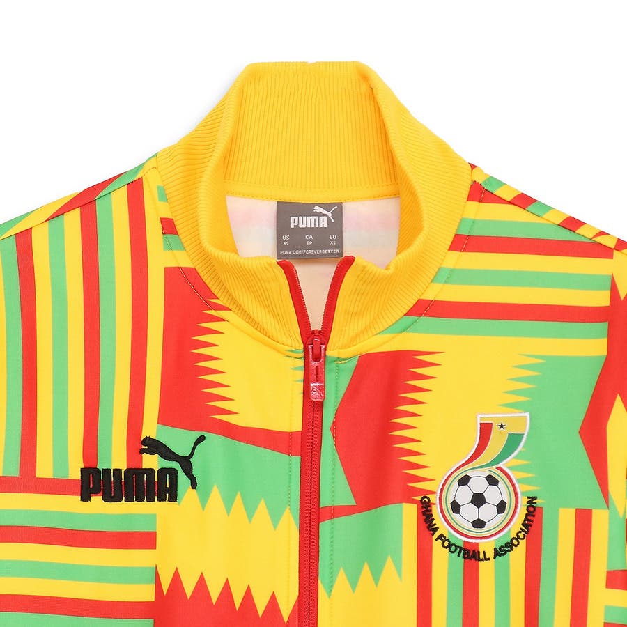 メンズ サッカー ガーナ FTBLCULTURE トラックジャケット 裏起毛[品番