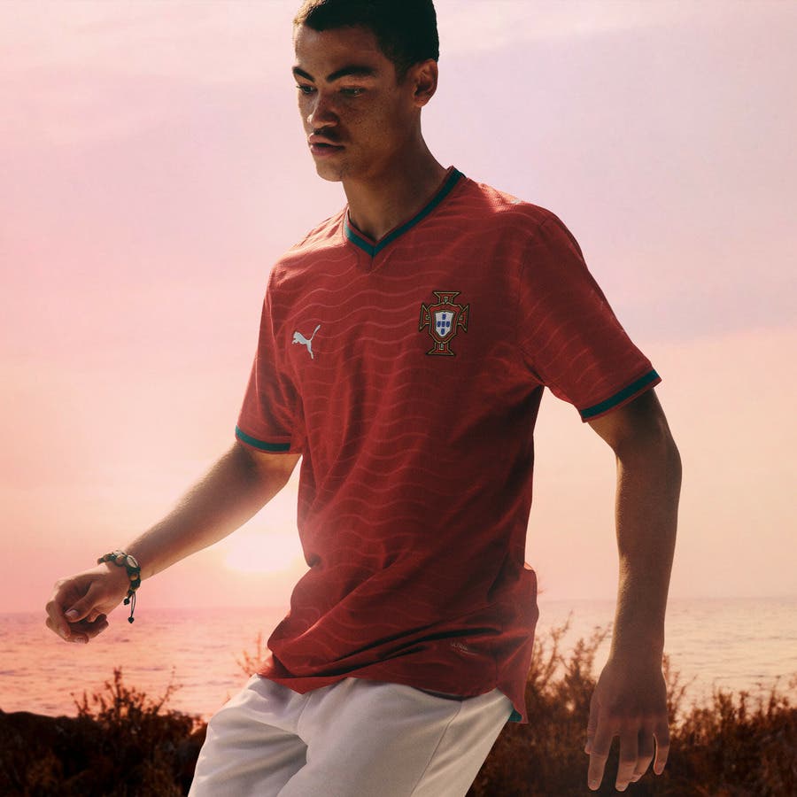 Puma ポルトガル代表 Vネックシャツ キッズ サッカー ポルトガル代表[品番：PUMW0009868]｜PUMA（プーマ