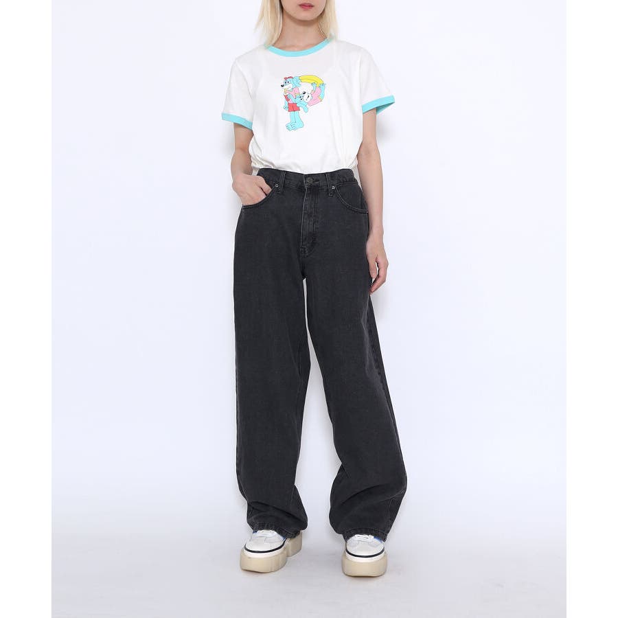 デニムバギーパンツ[品番：PNYW0004290]｜PUNYUS （プニュズ）のレディースファッション通販｜SHOPLIST（ショップリスト）