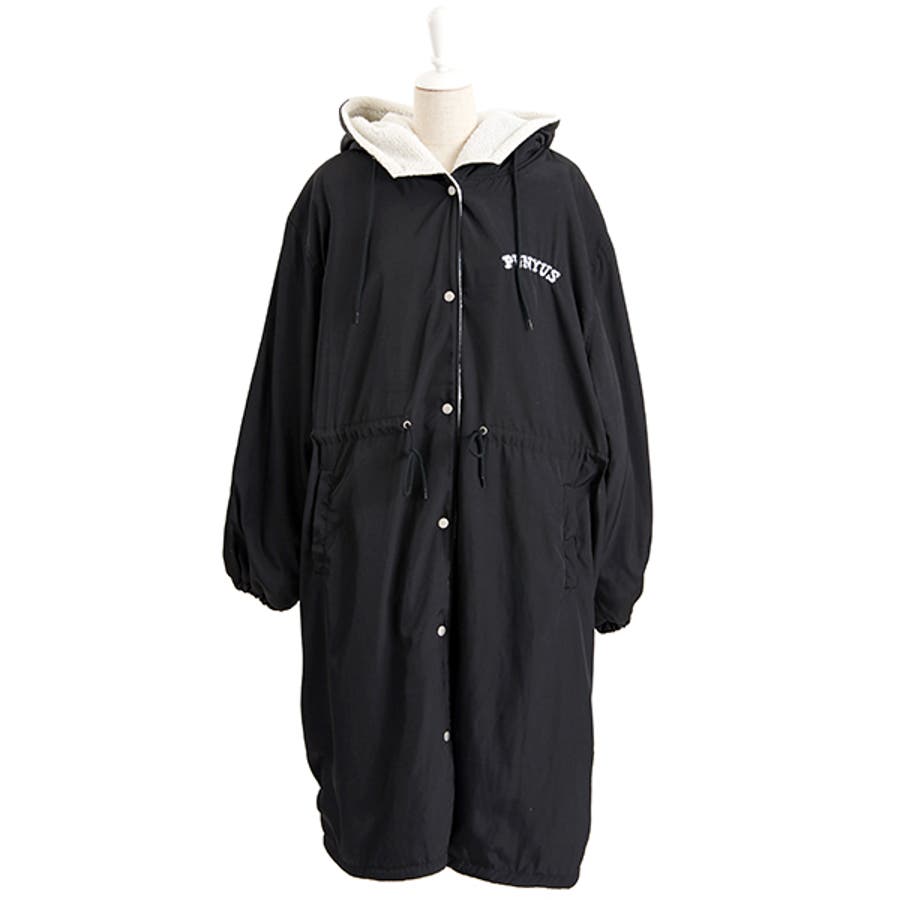 ▪️ WARM LIKE DOWN フード裏ボア 2WAYウェーブキルト裏ボア