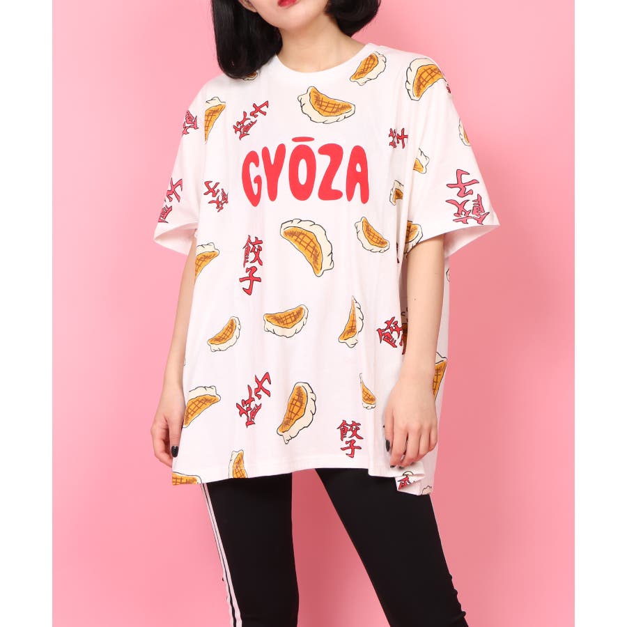 フード総柄tシャツ 品番 Pnyw Punyus プニュズ のレディースファッション通販 Shoplist ショップリスト