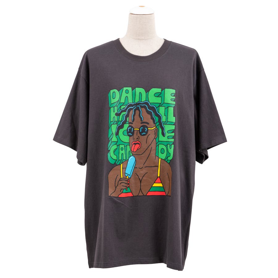 フード総柄Tシャツ[商品：PN24SS-020-4] - PUNYUS Online Store