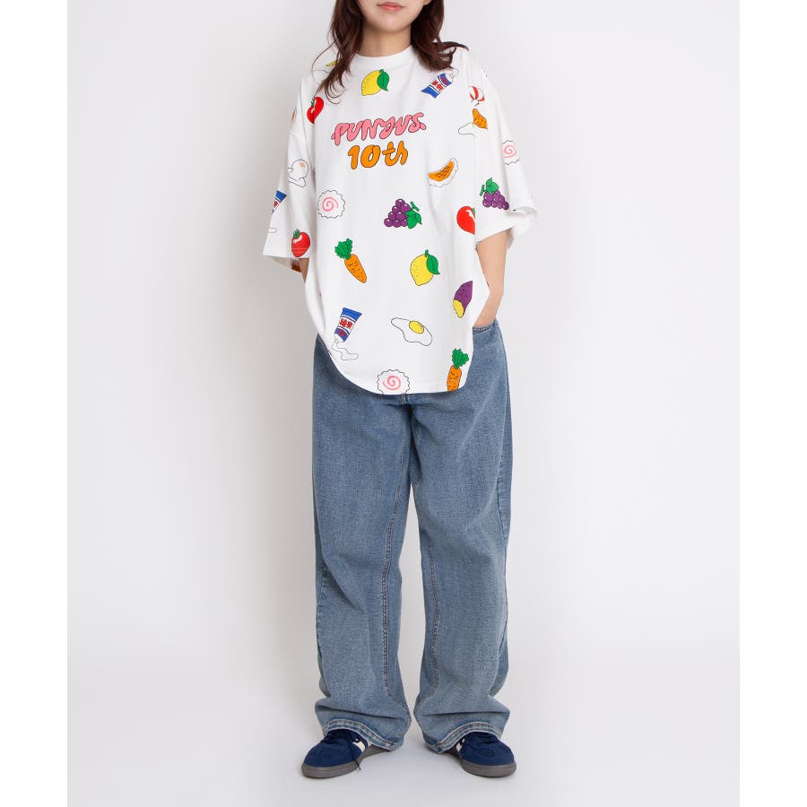 PUNYUS（プニュズ）の「BANANAビッグTシャツ（Tシャツ
