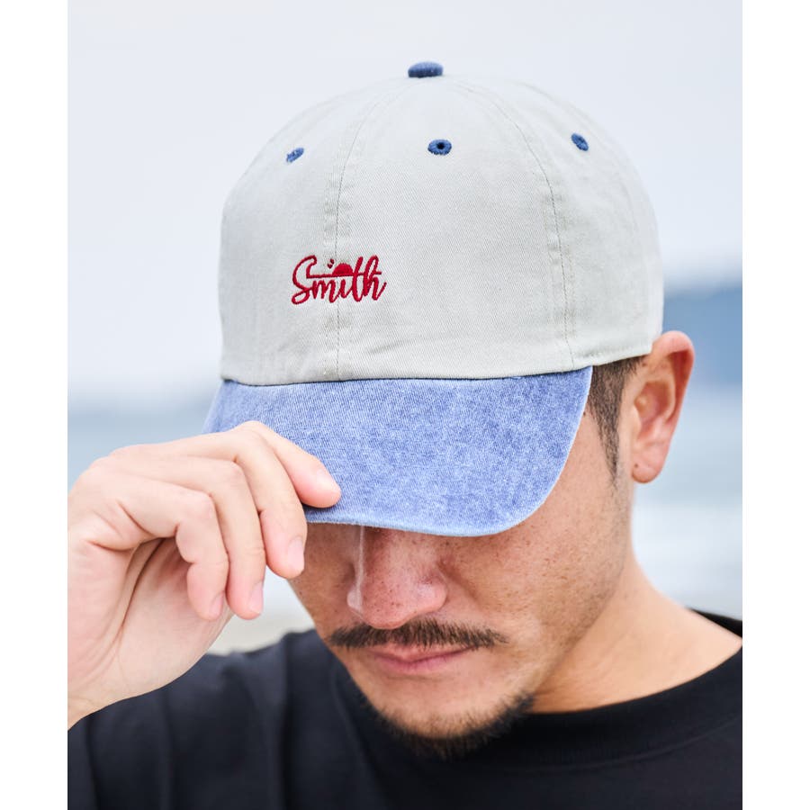 SUNNY SMITH OGロゴ刺繍ピグメント バイカラーCap[品番
