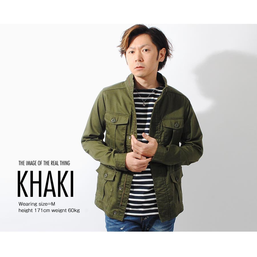 【KHAKI】M 65 ミリタリージャケット[品番：REPM0000098]｜Re