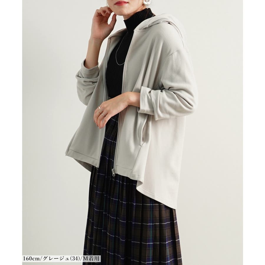 ジップパーカー レディース 秋冬[品番：RLCW0004330]｜relaclo