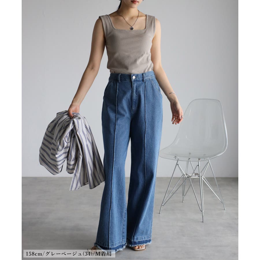 レディースファッション通販タンクトップ カップ付き ノースリーブ 品番 Sklw Lapule ラプレ のレディースファッション 通販 Shoplist ショップリスト