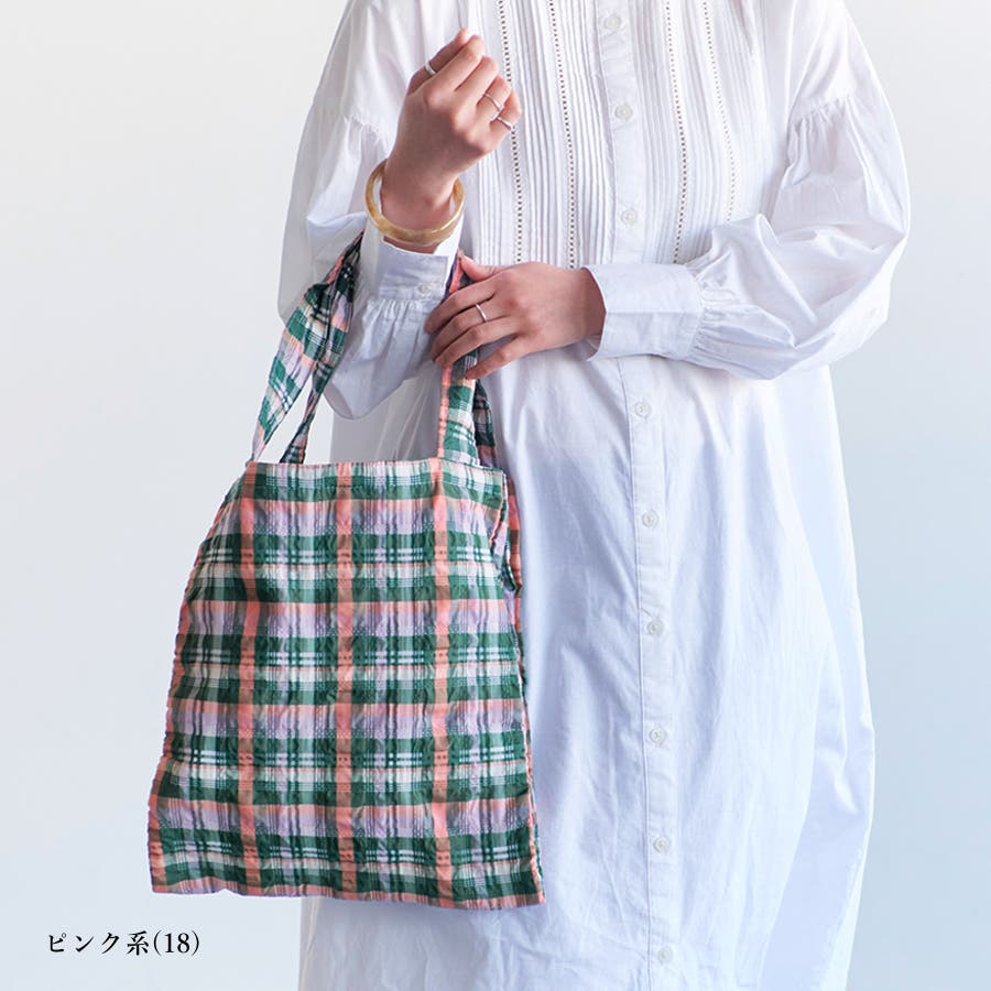 トートバッグ レディース くしゅくしゅ[品番：RLCW0004852