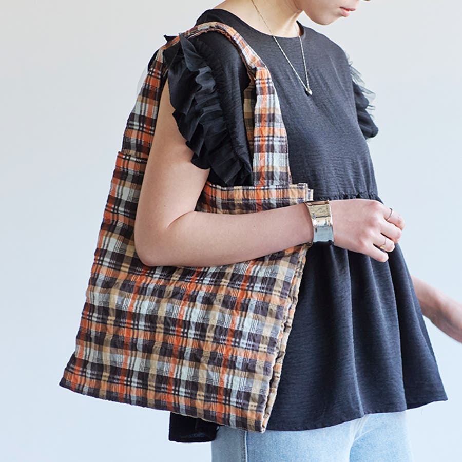トートバッグ レディース くしゅくしゅ[品番：RLCW0004852