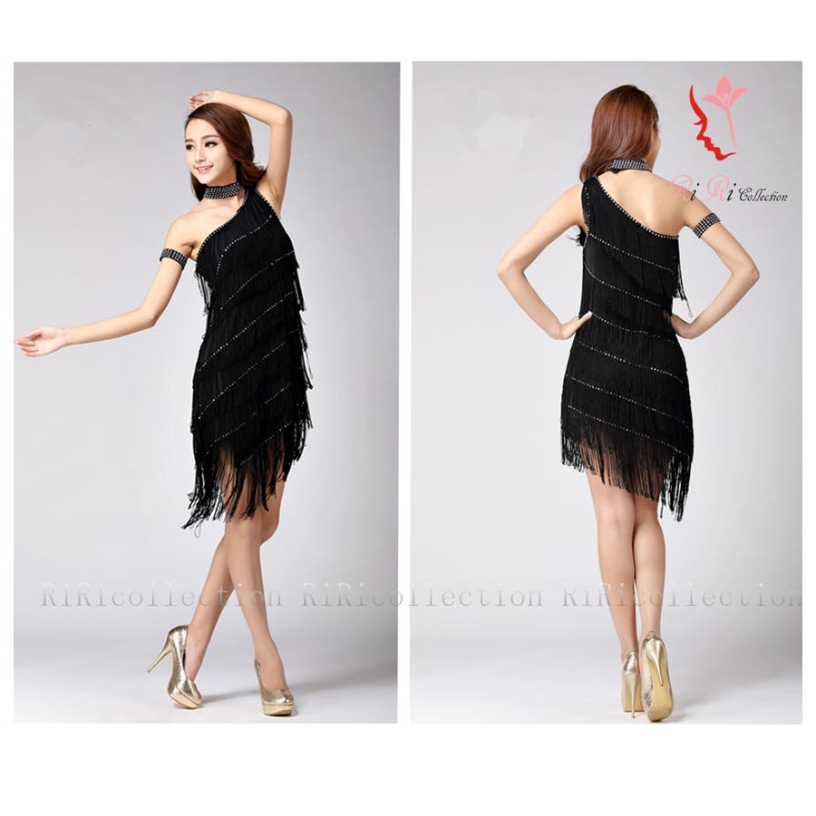 社交ダンス 衣装 ラテンドレス[品番：RRCT0000128