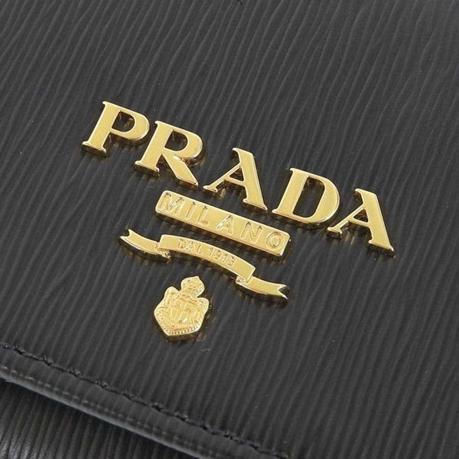 PRADA プラダ VITELLO MOVE 二つ折り 財布[品番：SESB0014923