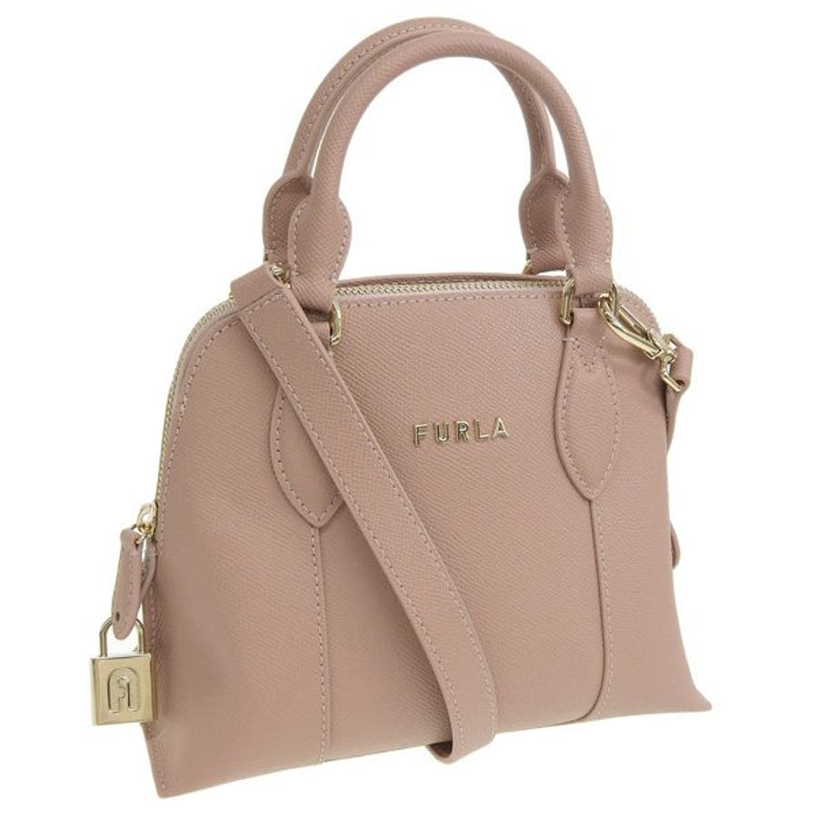 【お値下しました】FURLA ヴィットリア ドーム型 2Wayバッグ FURLA フルラ バッグ レディース ショルダーバッグ 2way 斜
