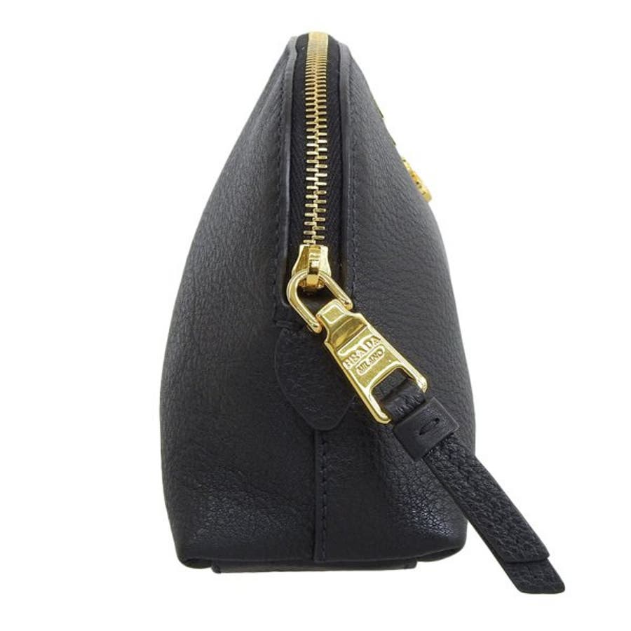 PRADA プラダ VITELLO DAINO レザー ポーチ[品番：SESB0020981