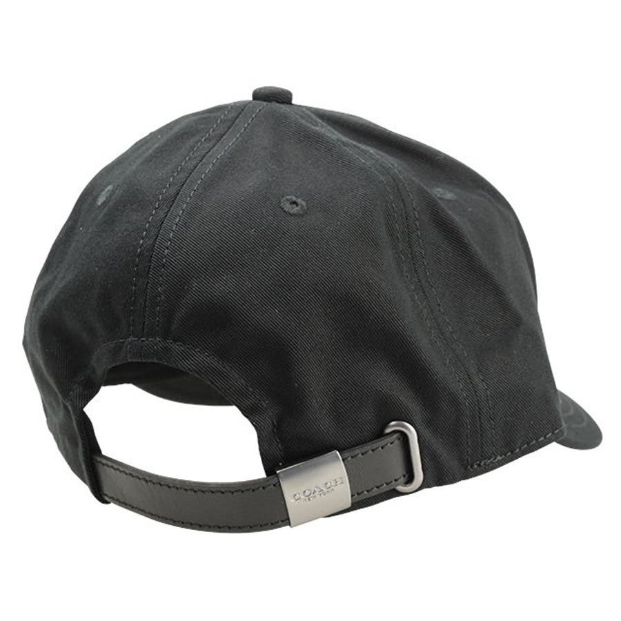 COACH コーチ 帽子 キャップ メンズ f75703blk-zz[品番：SESB0007584 ...