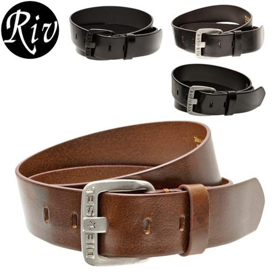 【美品】DIESEL ディーゼル ワイドベルト ブラス ブラウン イタリア製 楽天市場】【送料無料】【5000円均一】【廃番】(ディーゼル