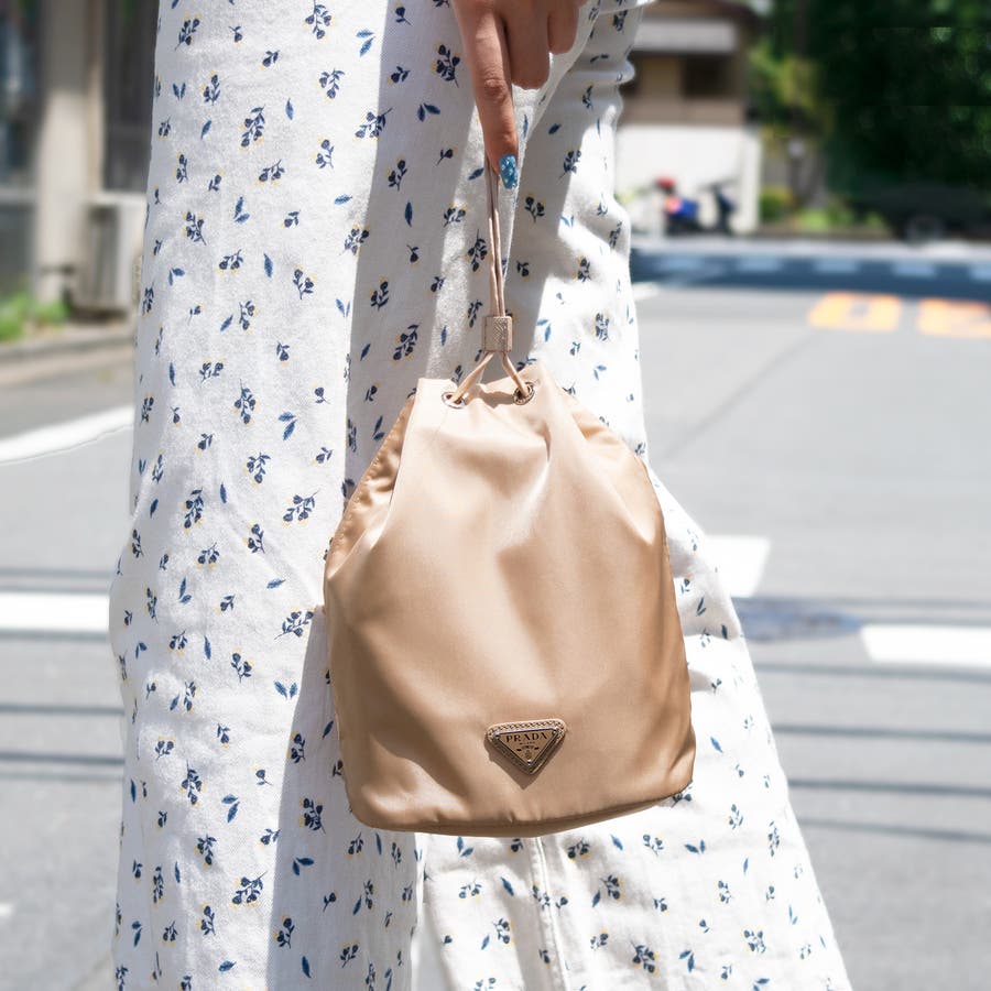 PRADA プラダ TESSUTO 巾着 ポーチ 小物入れ[品番：SESB0020902