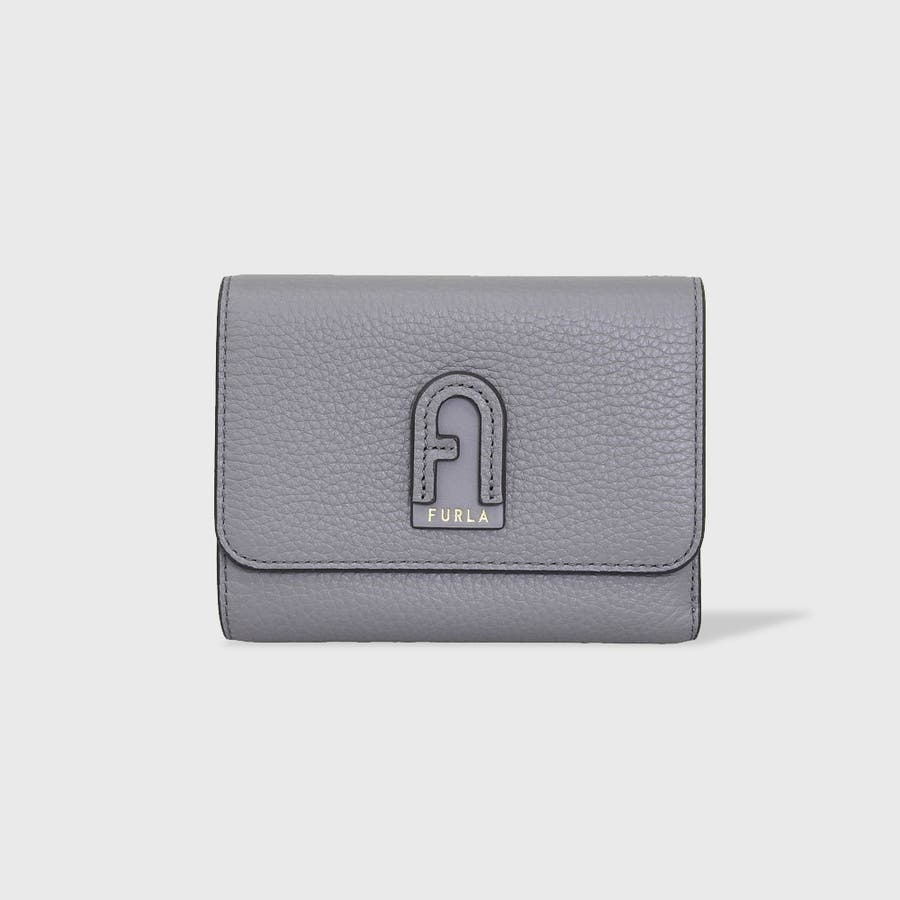 FURLAフルラ 3つ折り財布 Dafne ダフネ コンパクト ブラック
