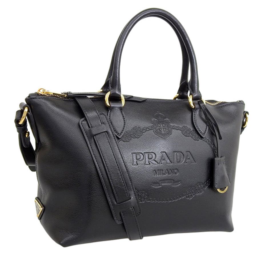 国内正規品PRADAプラダ/本革カーフ/ブリーフケース/ビジネス 国内正規品PRADAプラダ/本革カーフ/ブリーフケース/ビジネス