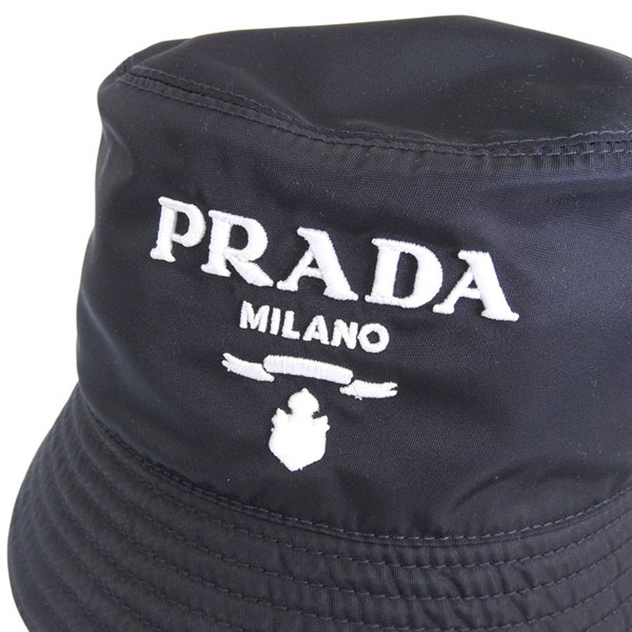 伊製 PRADA プラダスポーツ サンバイザー ハット キャップ 帽子 PRADA プラダ 帽子[品番：SESB0026933]｜Riverall（リヴェラール