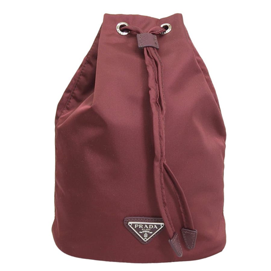 PRADA プラダ TESSUTO 巾着 ポーチ 小物入れ[品番：SESB0018434