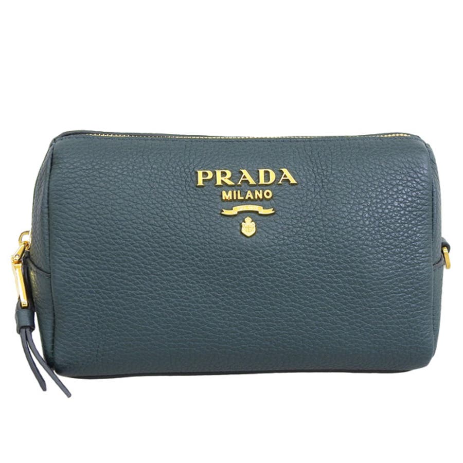 PRADA プラダ VITELLO DAINO レザー ポーチ[品番：SESB0021502 ...