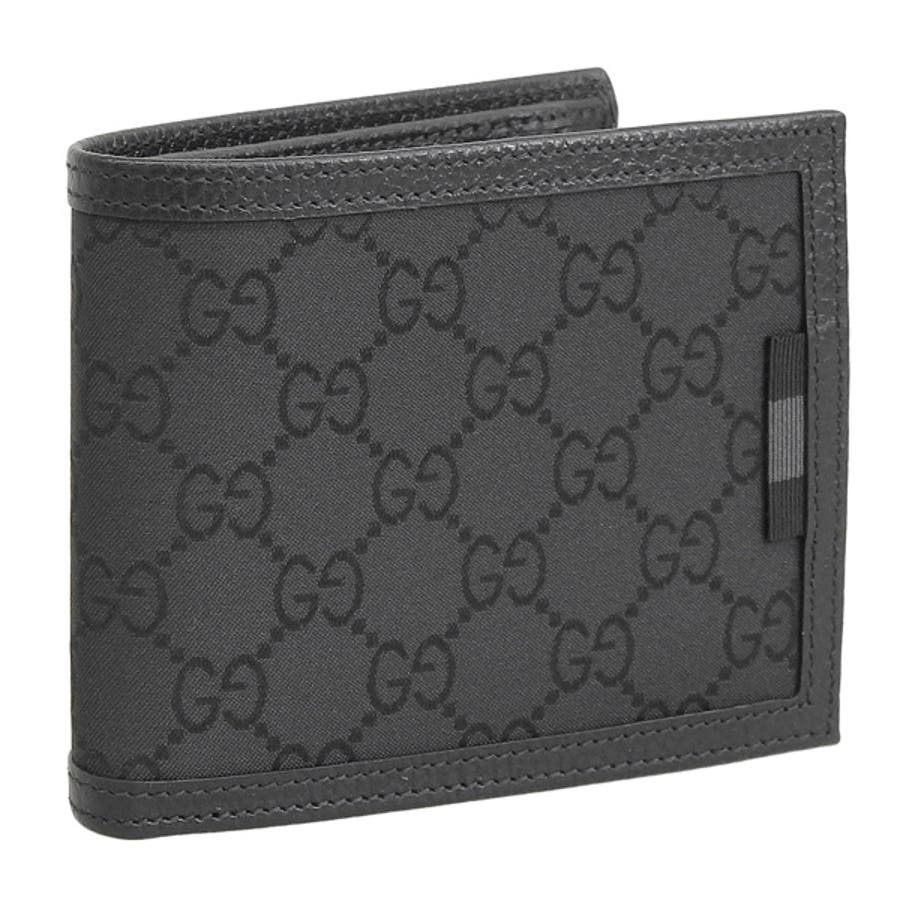 GUCCI グッチ GG キャンバス 二つ折り 財布