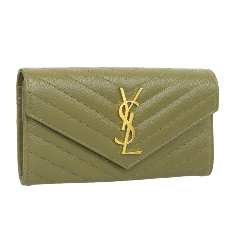 【激安アウトレット!】 SaintLaurent サンローラン 長財布[品番：SESB0016580 小物